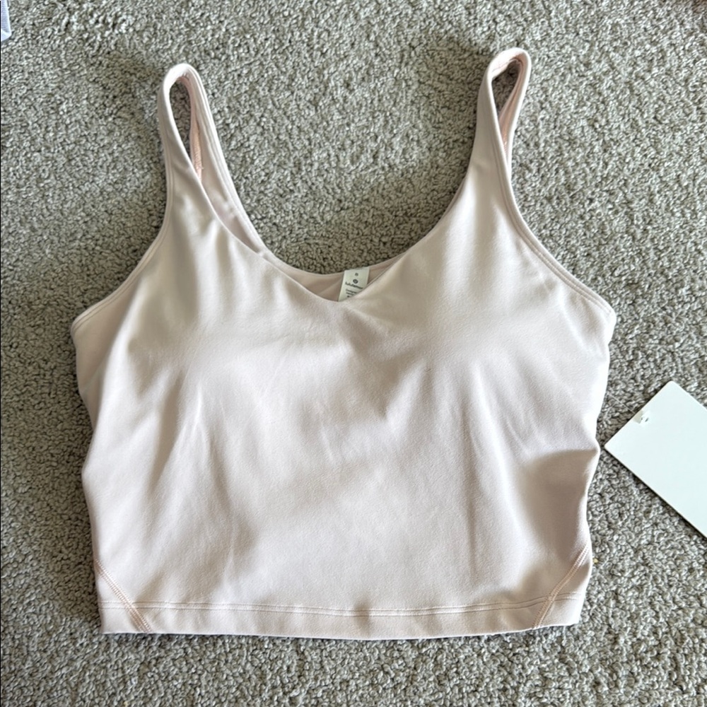 Lululemon align tank Light Pink Cropped